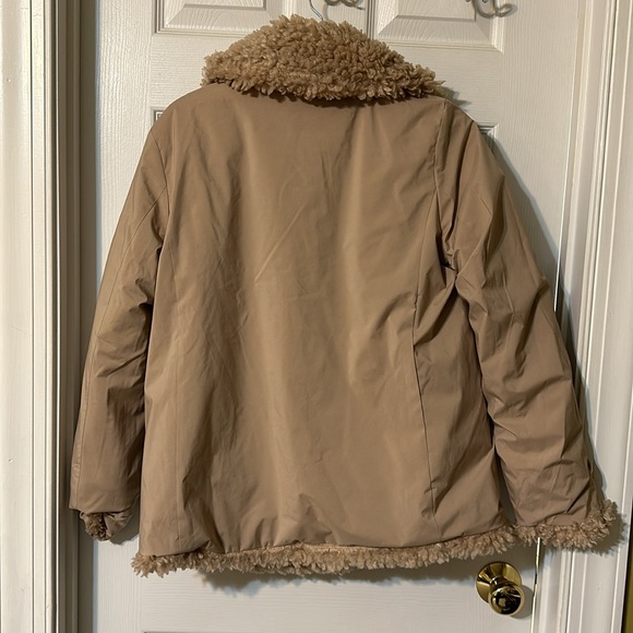 Kenzie Women's Faux Fur Reversible Coat - Picture 8 of 14